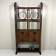 Antique rustic wall unit plate cabinet 1900