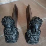 Pair of old andirons