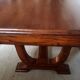 Art-deco table in oak