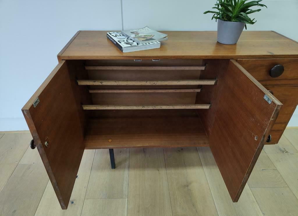 Vintage mid century sideboard shoe cabinet convenient