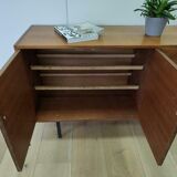 Vintage mid century sideboard shoe cabinet convenient