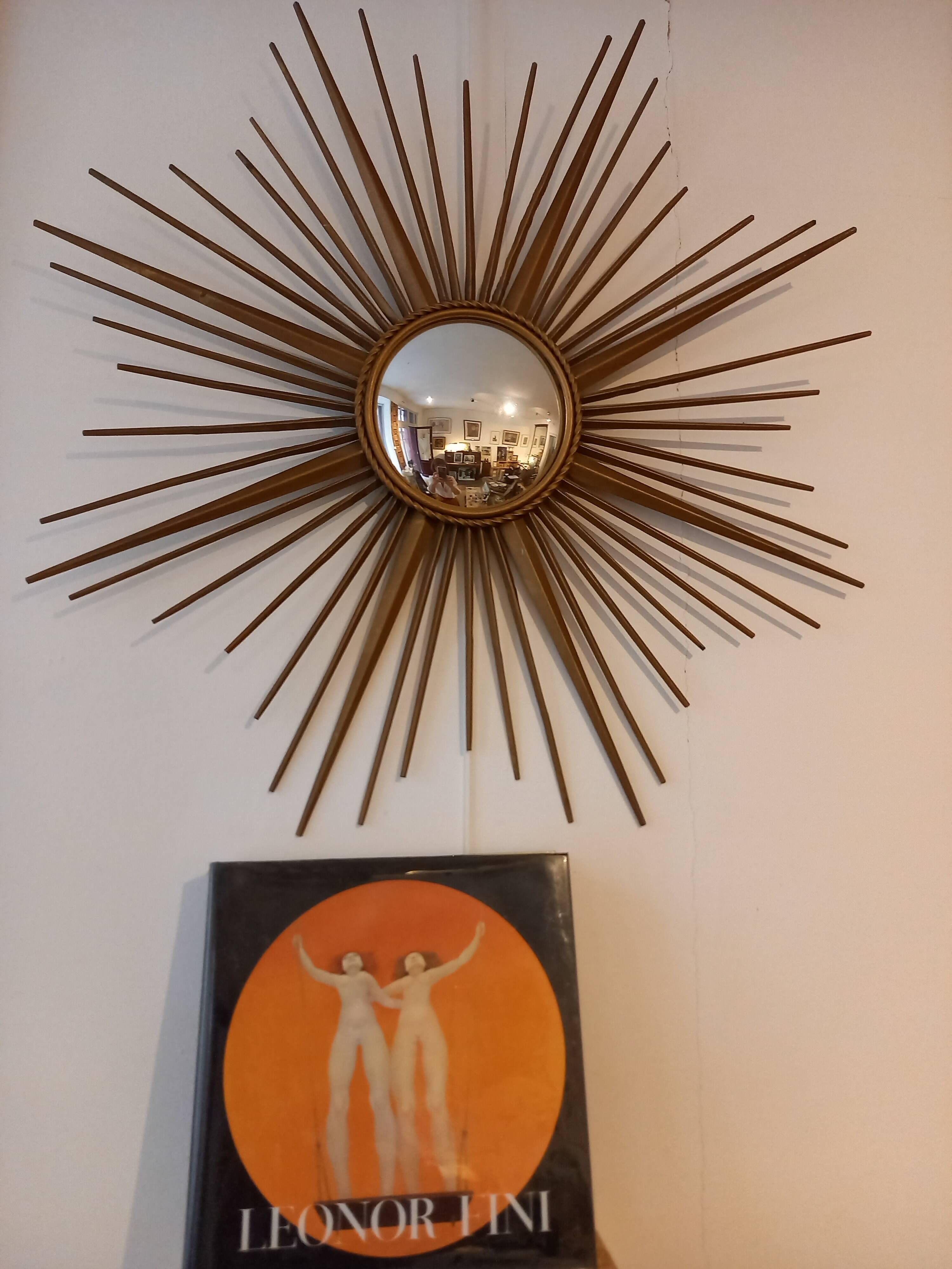 Ancient sun mirror, said witch's eye, 85 cm