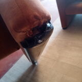 Pair of Maralunga armchairs by Vico Magistretti