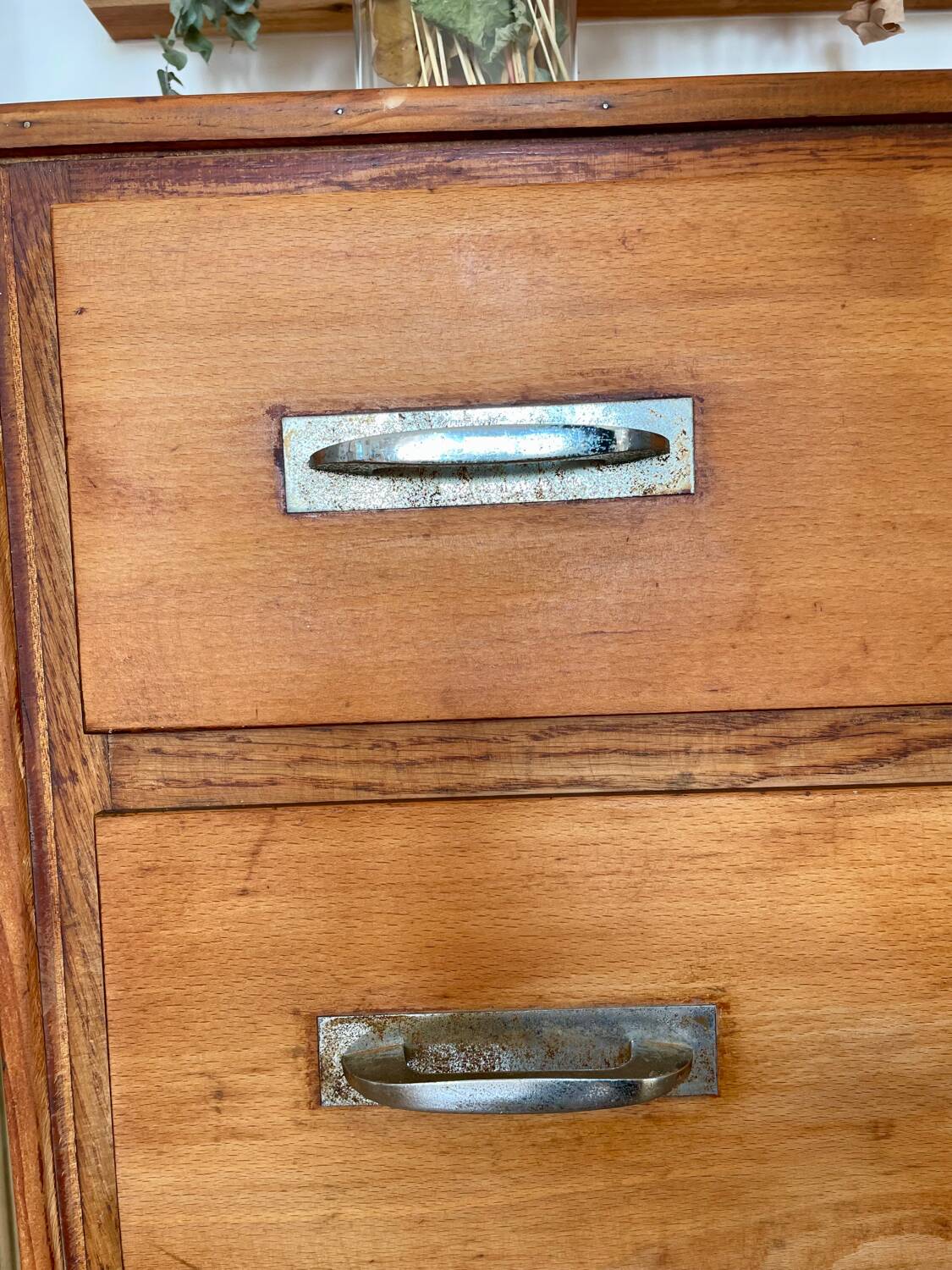Commode bois vintage