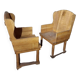 fir winged benches (pair)
