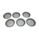 6 hollow sandstone plates