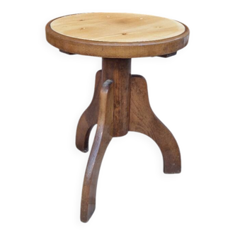 Art Deco tripod piano stool
