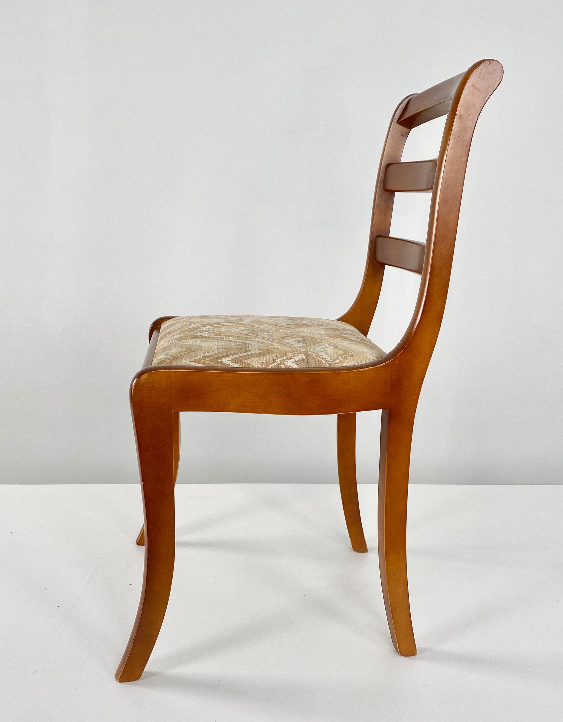 4 solid wood chairs