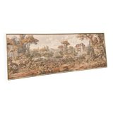 Tapisserie tenture murale encadrée, 1950