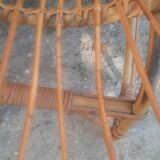 Rattan and bamboo garden furniture