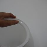 White glass globe ø20cm