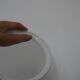 White glass globe ø20cm