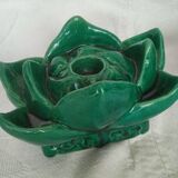 Pair of ceramic candle holders