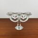 Vintage Swedish glass candlestick from Pukeberg, 1970s