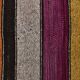 2x8 Purple Orange Kilim Runner Rug 71x24Cm