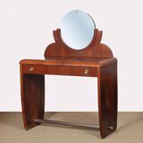 Art Deco mahogany dressing table from the 1930s.
