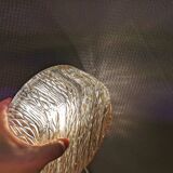 Glass ceiling light from German RZB (brand inside the lamp).