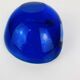 Cendrier en verre soufflé Murano, bleu, vintage