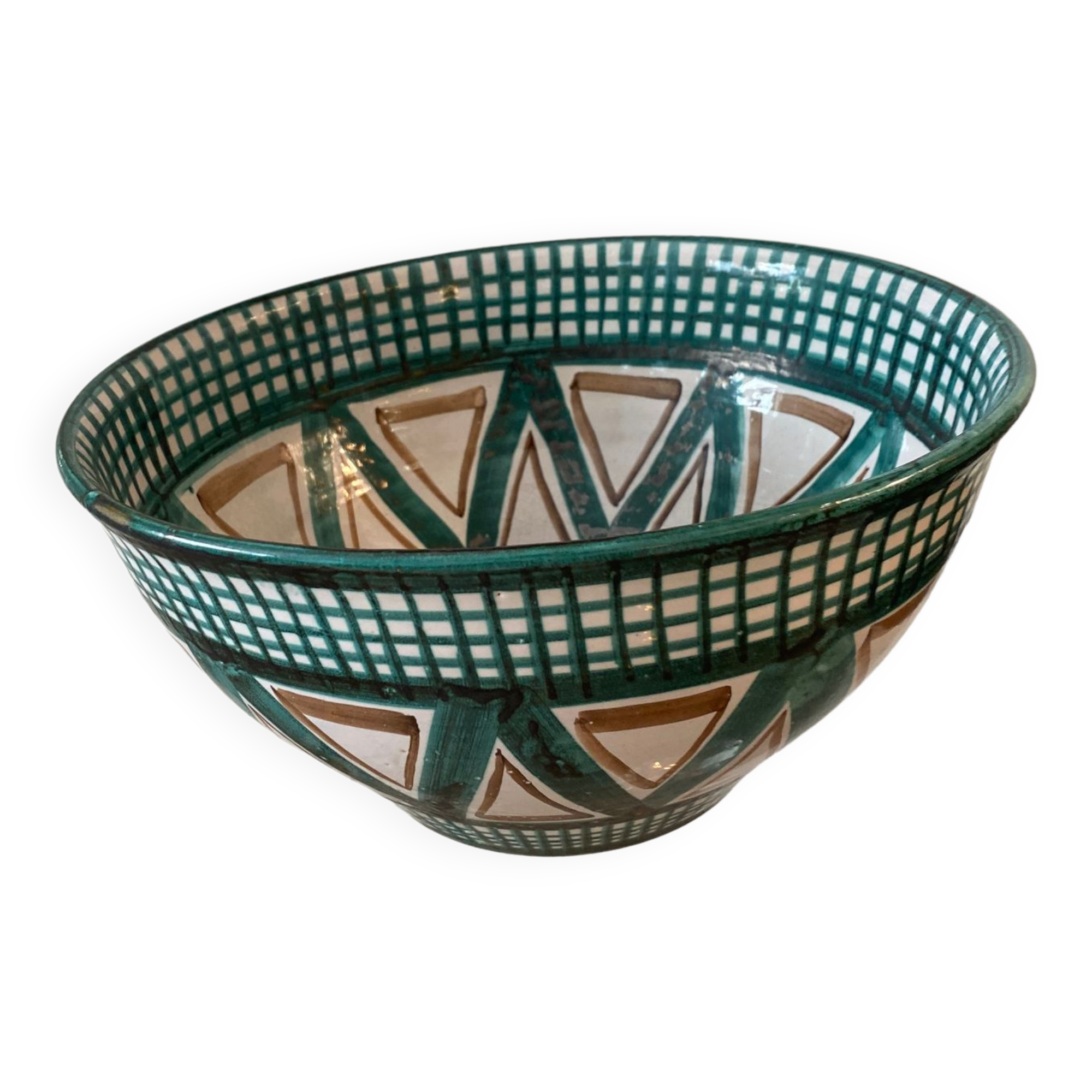 Large salad bowl Robert Picault Vallauris