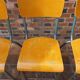 6 vintage school chairs