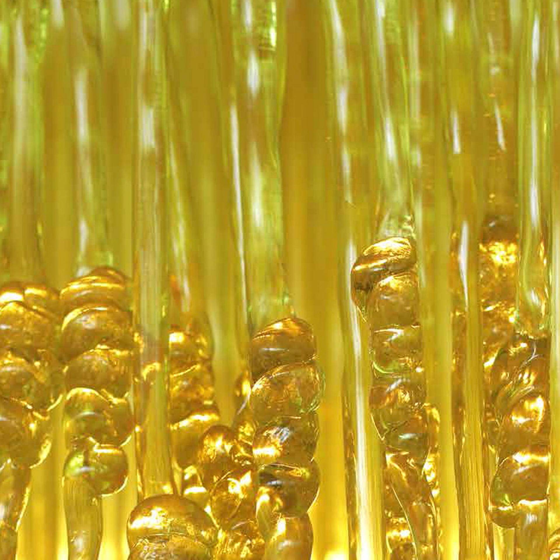 Contemporary Jacopo Foggini Mod Sneeze B Yellow Methacrylate Italian Chandelier