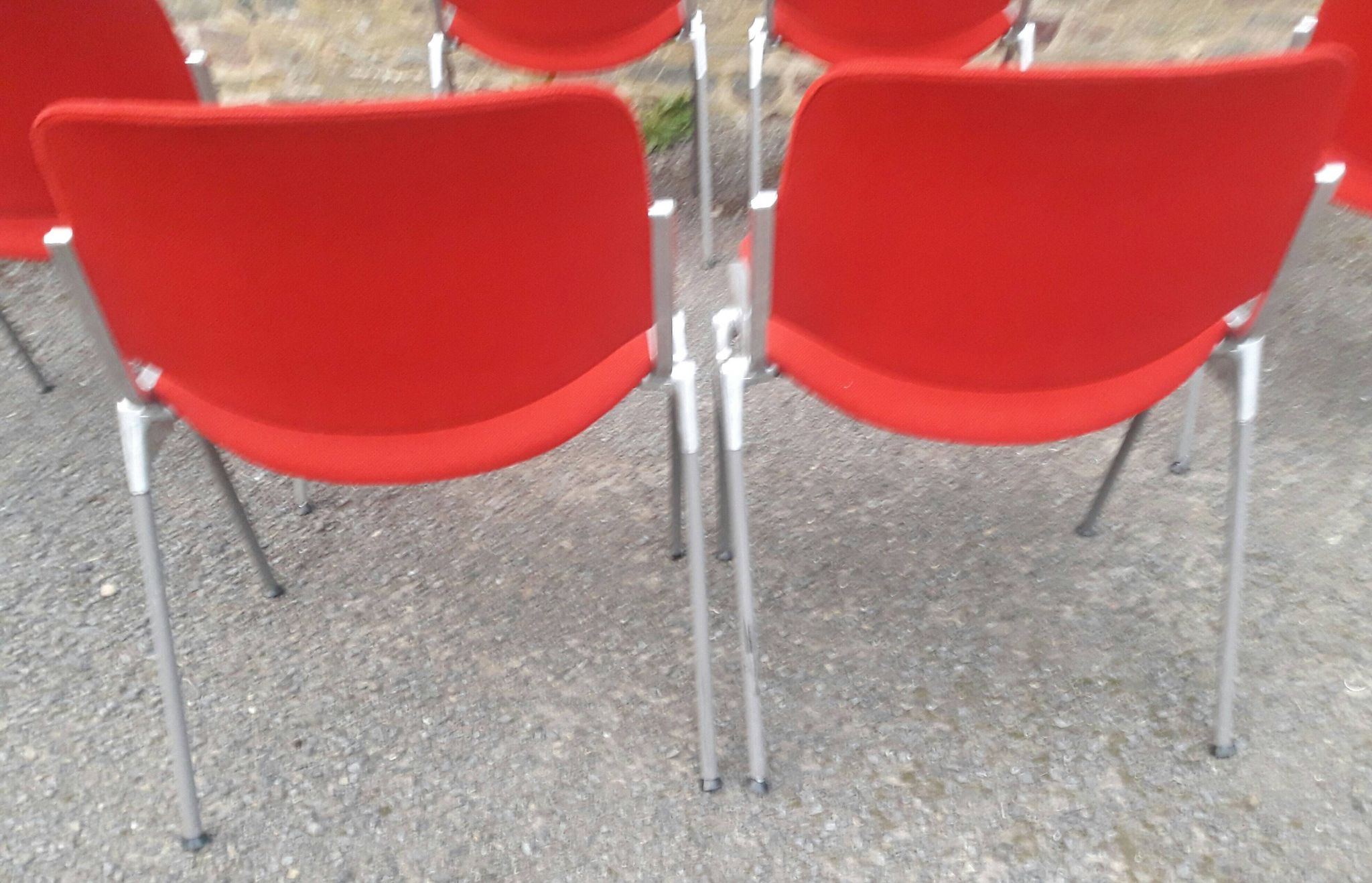 Set de 6 chaises DSC 106 de Giancarlo Piretti pour Castelli