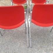 Set de 6 chaises DSC 106 de Giancarlo Piretti pour Castelli