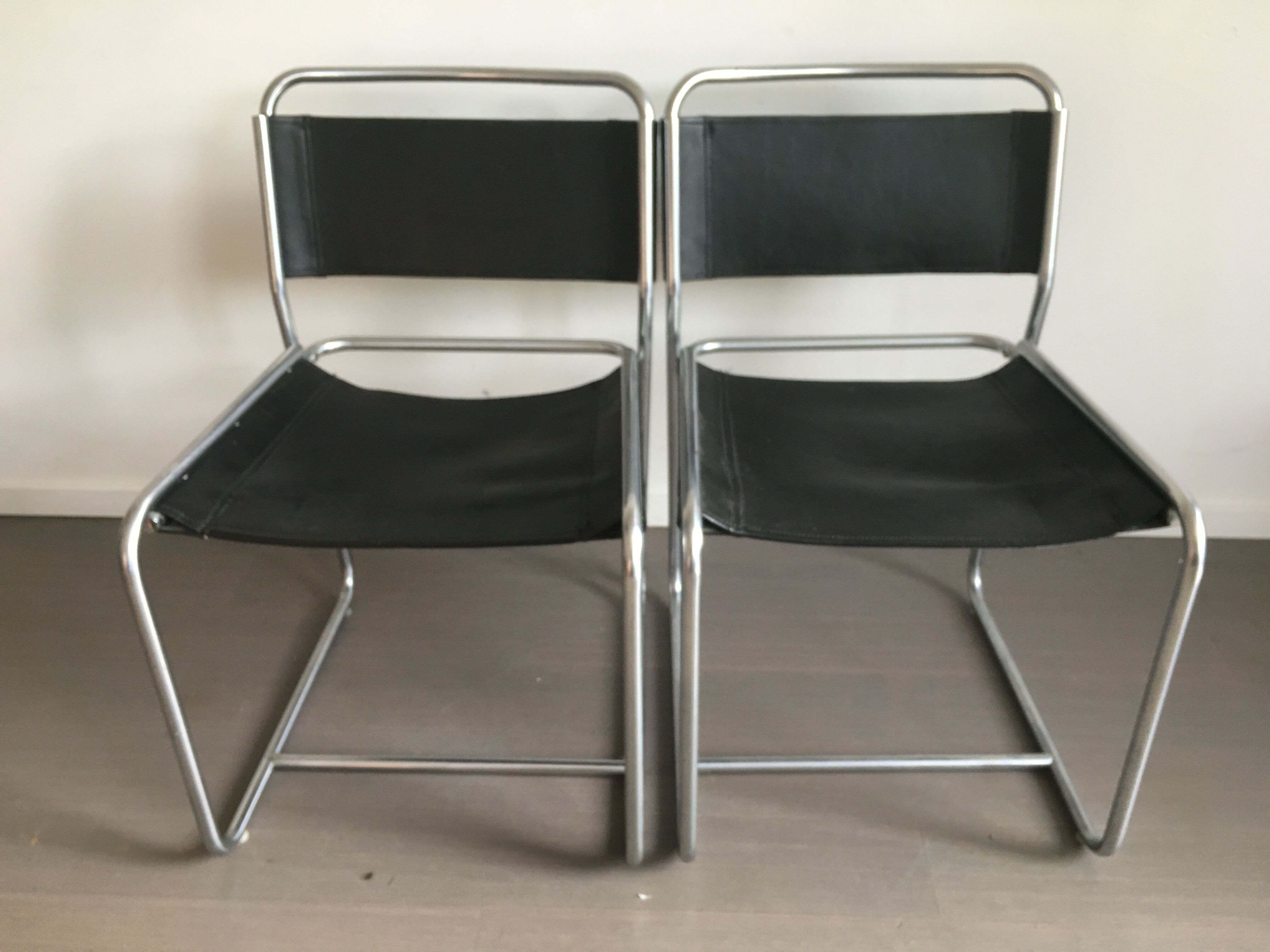 model SE18 dining chairs Claire  Bataille & Paul Ibens for 'T Spectrum 1970