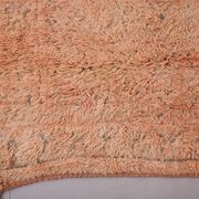 Peach Vintage Moroccan Rug 183 x 274 cm, Berber Wool Rug, Bohemian Rug