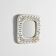 Ceramic mirror, Les Quatre Potiers, France circa 1965