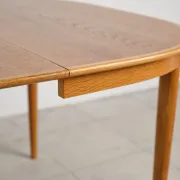 Table extensible en chêne par Skovmand & Andersen, Danemark, années 60