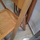 Ensemble de 4 chaises pliantes Aldo Jacober & Pierangela Beech & Cane Trieste