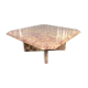 Brocatelle du Jura marble coffee table