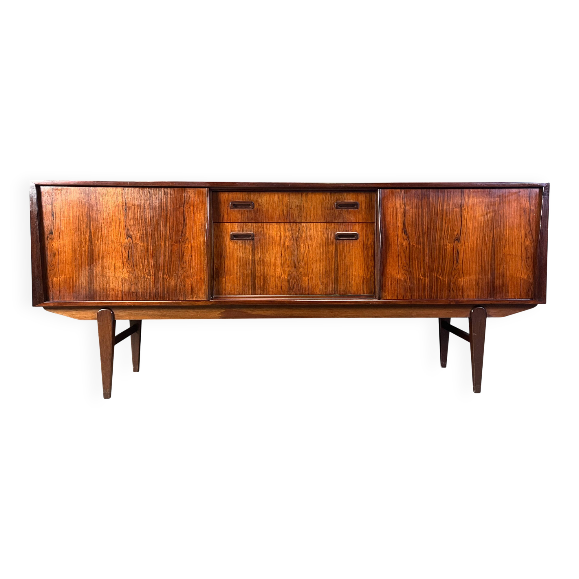 Vintage Scandinavian rosewood sideboard, 1960s