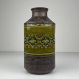 Vintage ceramic vase by Aldo Londi for Bitossi, Italy, 1970s.