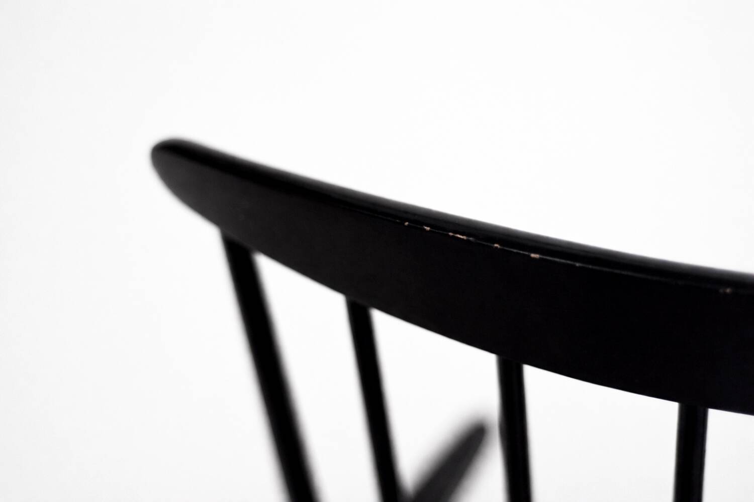 Vintage Mid-Century Finnish Modern Rocking Chair by I. Tapiovaara for Asko