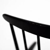 Vintage Mid-Century Finnish Modern Rocking Chair by I. Tapiovaara for Asko