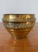 Cache-pot en laiton vintage