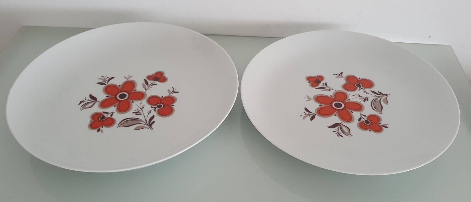 Set of two round serving dishes - Arzberg Germany