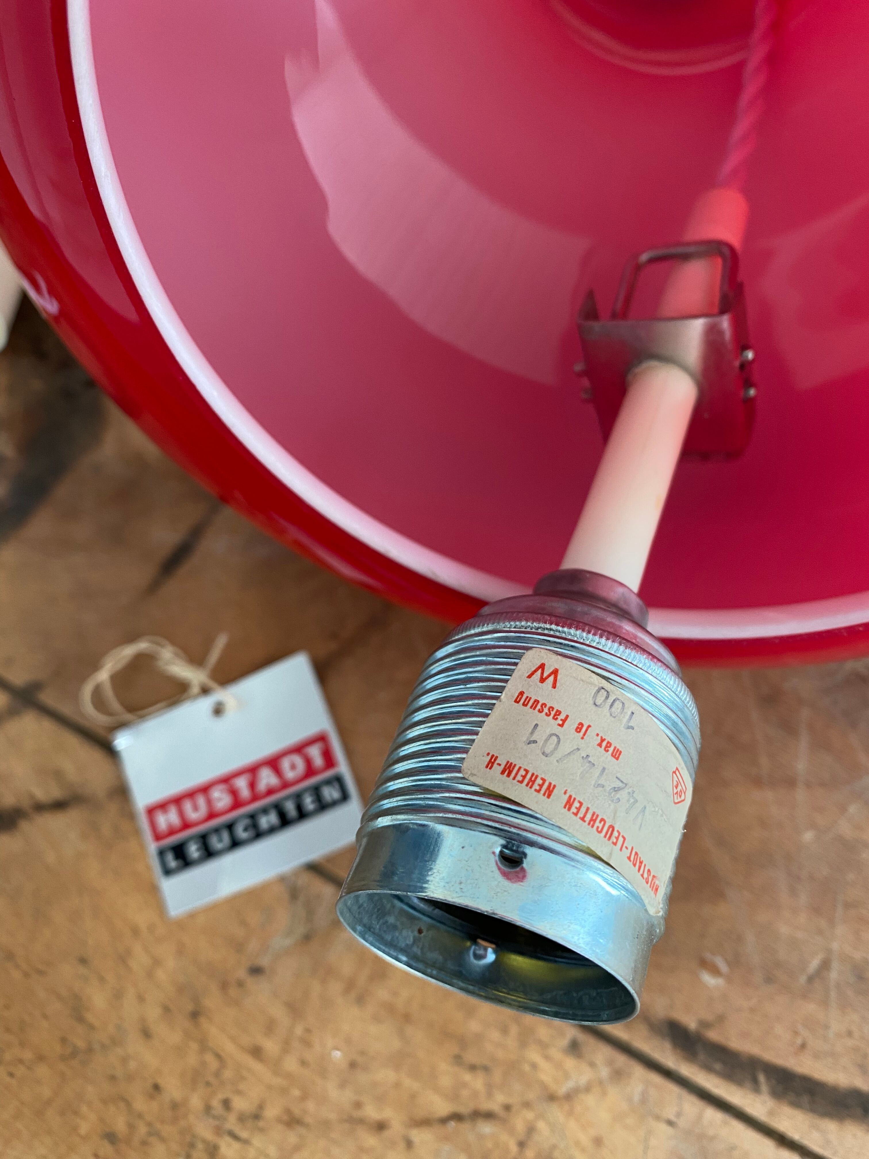 70s vintage opaline suspension