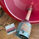 70s vintage opaline suspension