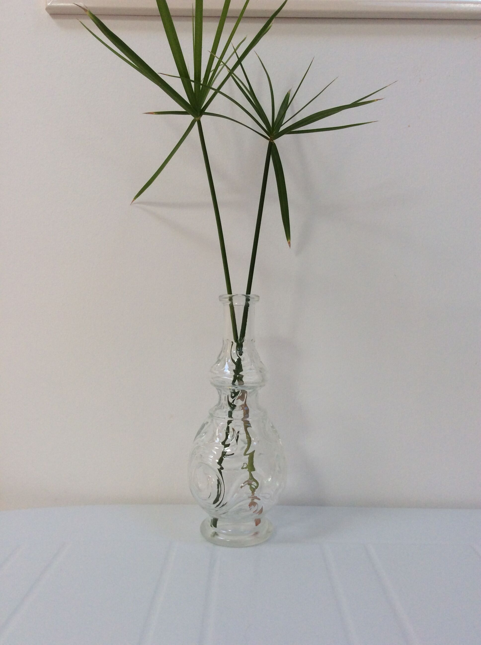 Vintage glass carafe