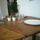 Table de ferme, à volets
