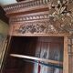 Norman wardrobe in oak Solid basket bouquet of flowers