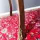 French Louis XV style table with bronze mounts