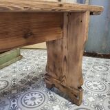 Wooden bench