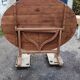 Cherry wood harvest table