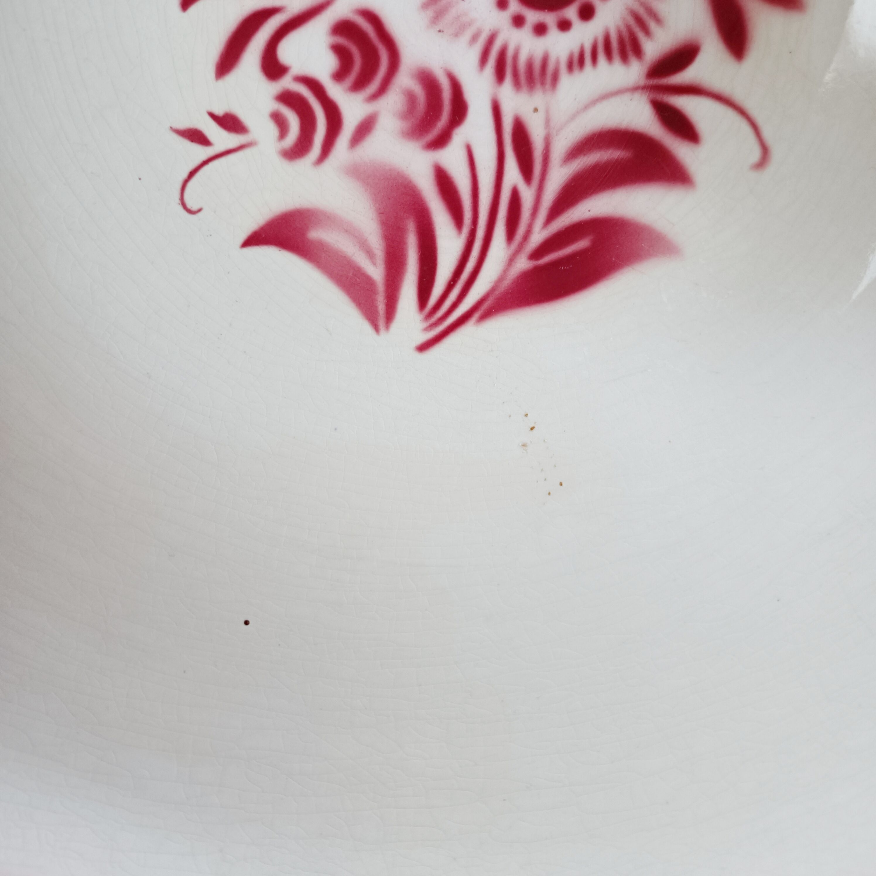 Sarreguemines and Digoin Ala salad bowl