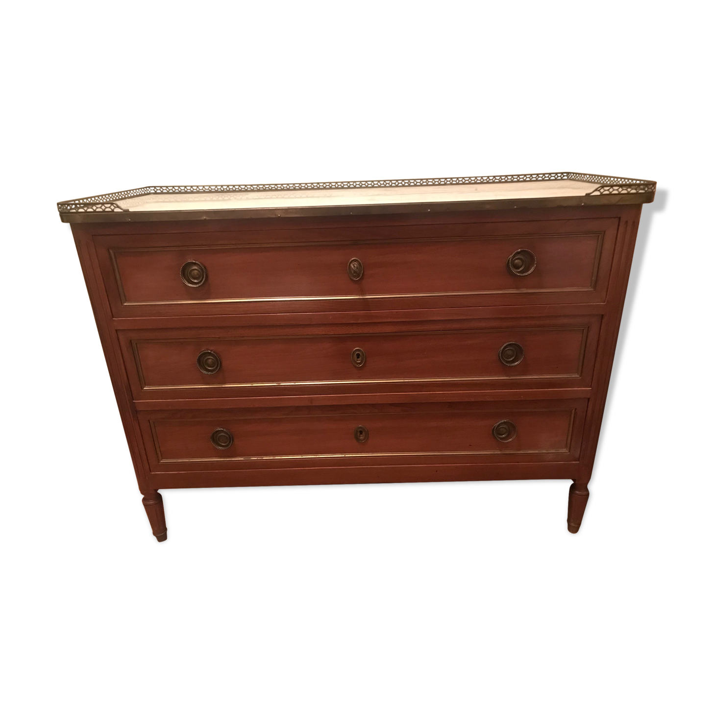 Louis XVI Mahogany chest of drawers