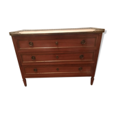 Louis XVI Mahogany chest of drawers